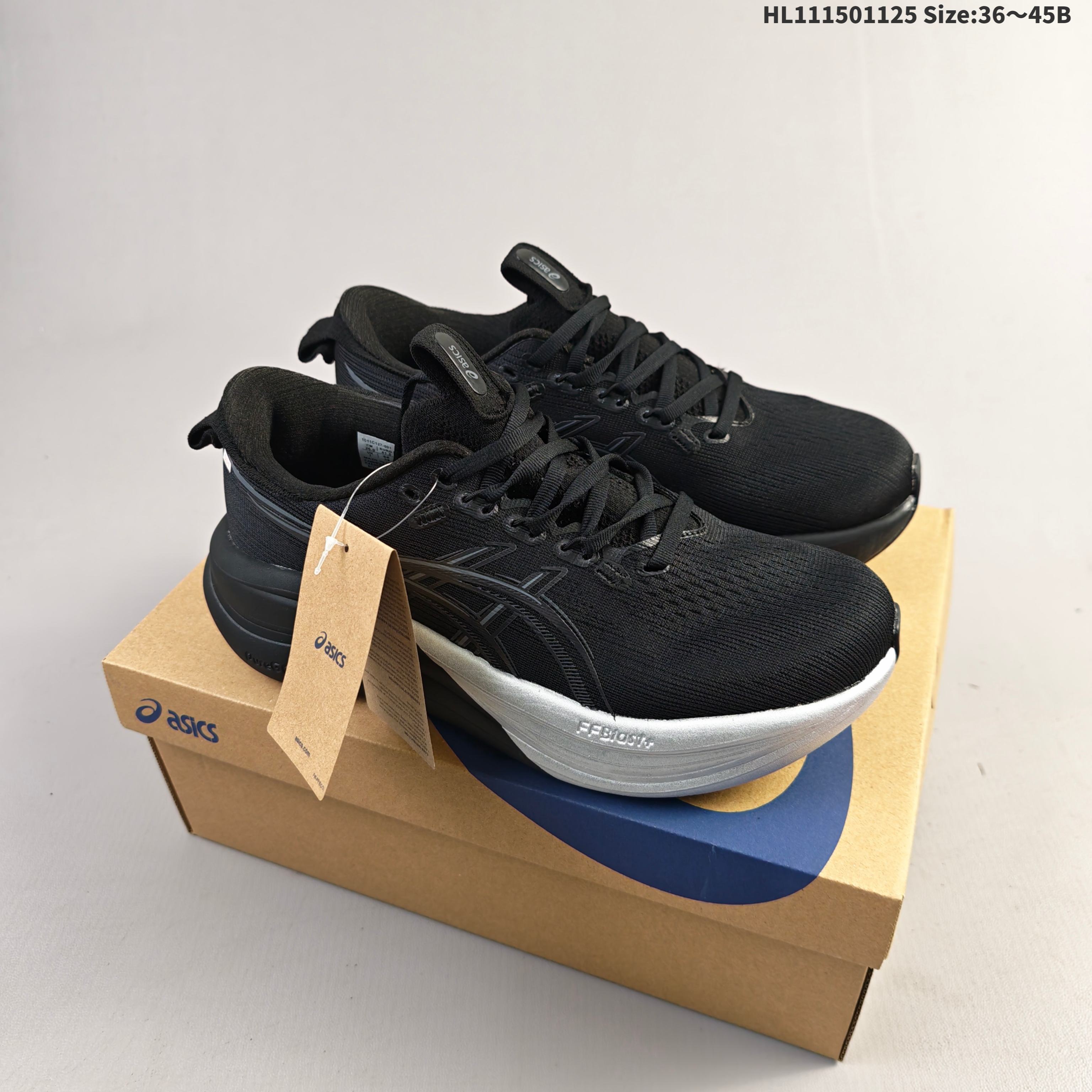 ASICS Gel-Nimbus 27 Black Green Blue White EU 36-45 Running Shoe Running Sneakers - Unisex BS-69231