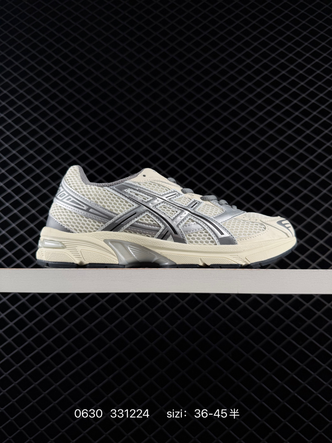 ASICS Gel-1130 Grey Silver Cream Black EU 36-45 Running Shoe Running Sneakers Unisex BS-81811