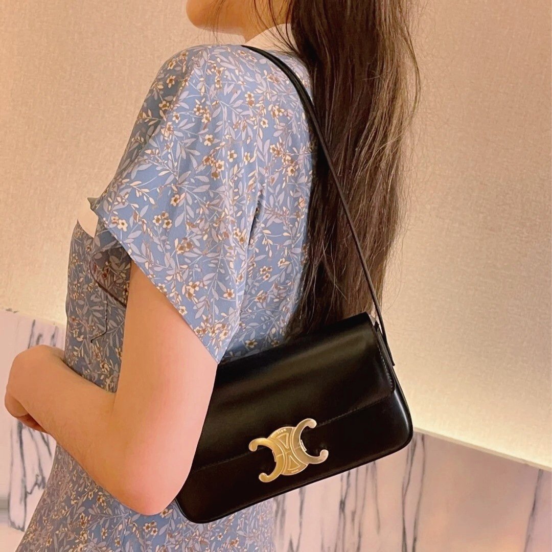 Celine bag The Arc de Triomphe underarm bag, hand and shoulder carry