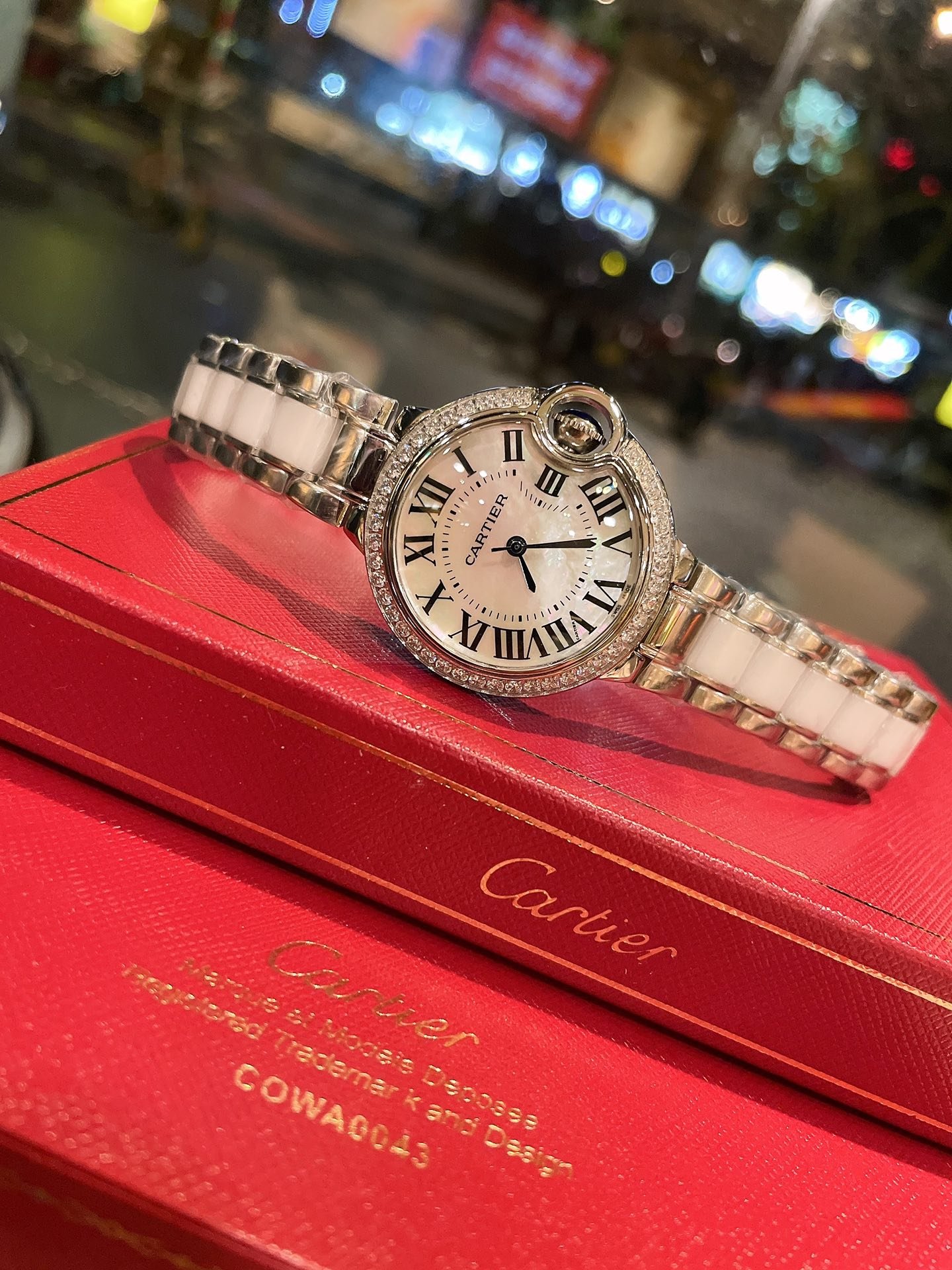 Cartier Montres Fish eye double verre bu