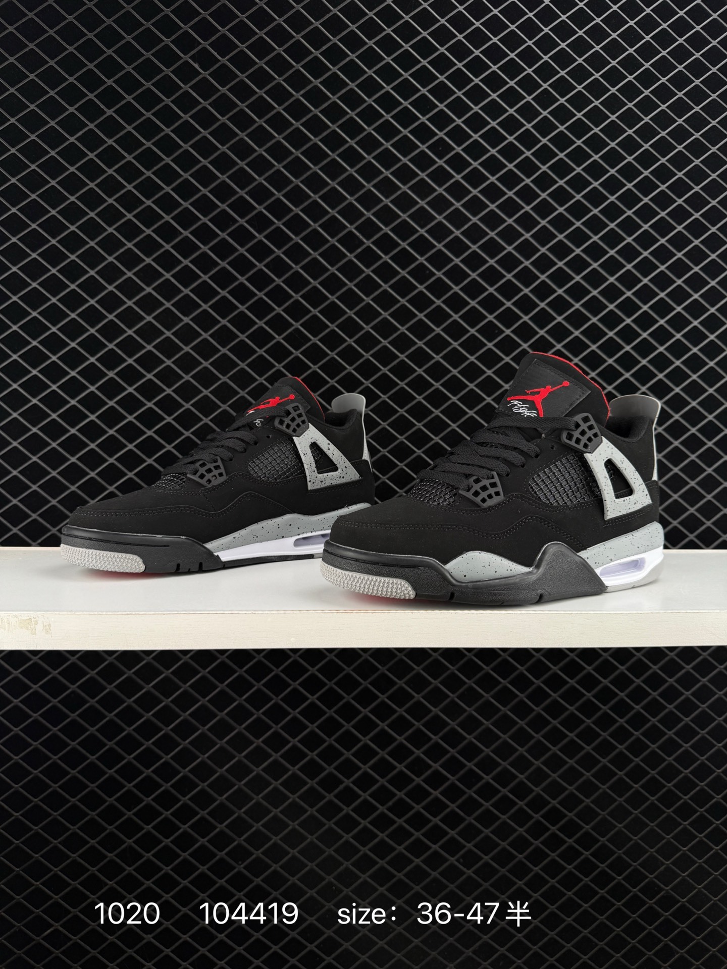 Nike Air Jordan 4 Retro AIR JORDAN:364342-061 ID:104419 Size:36-47 — 1:1 Replica