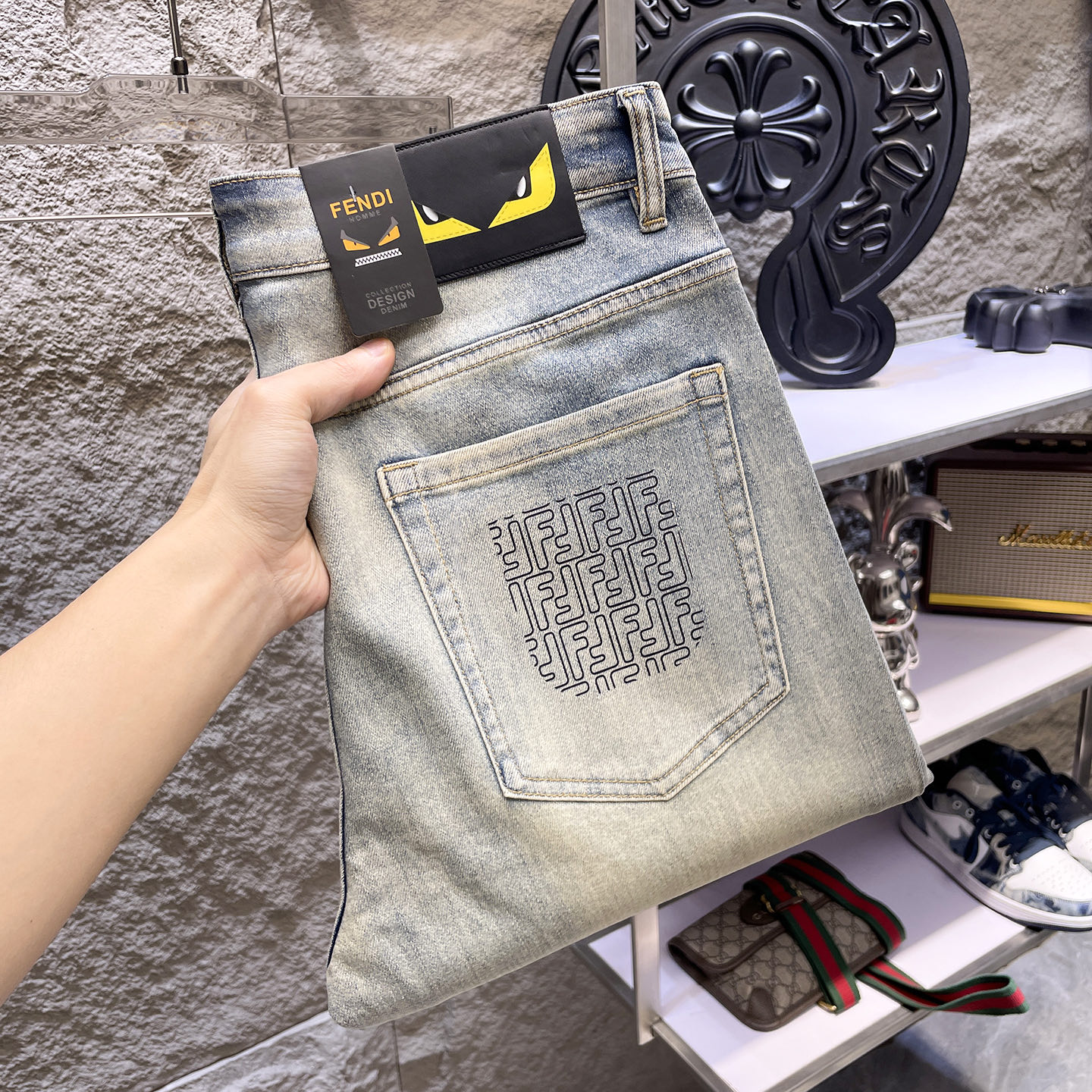 Fendi men FENDI 2026 New Arrival Men's 28-38 — Premium Replica