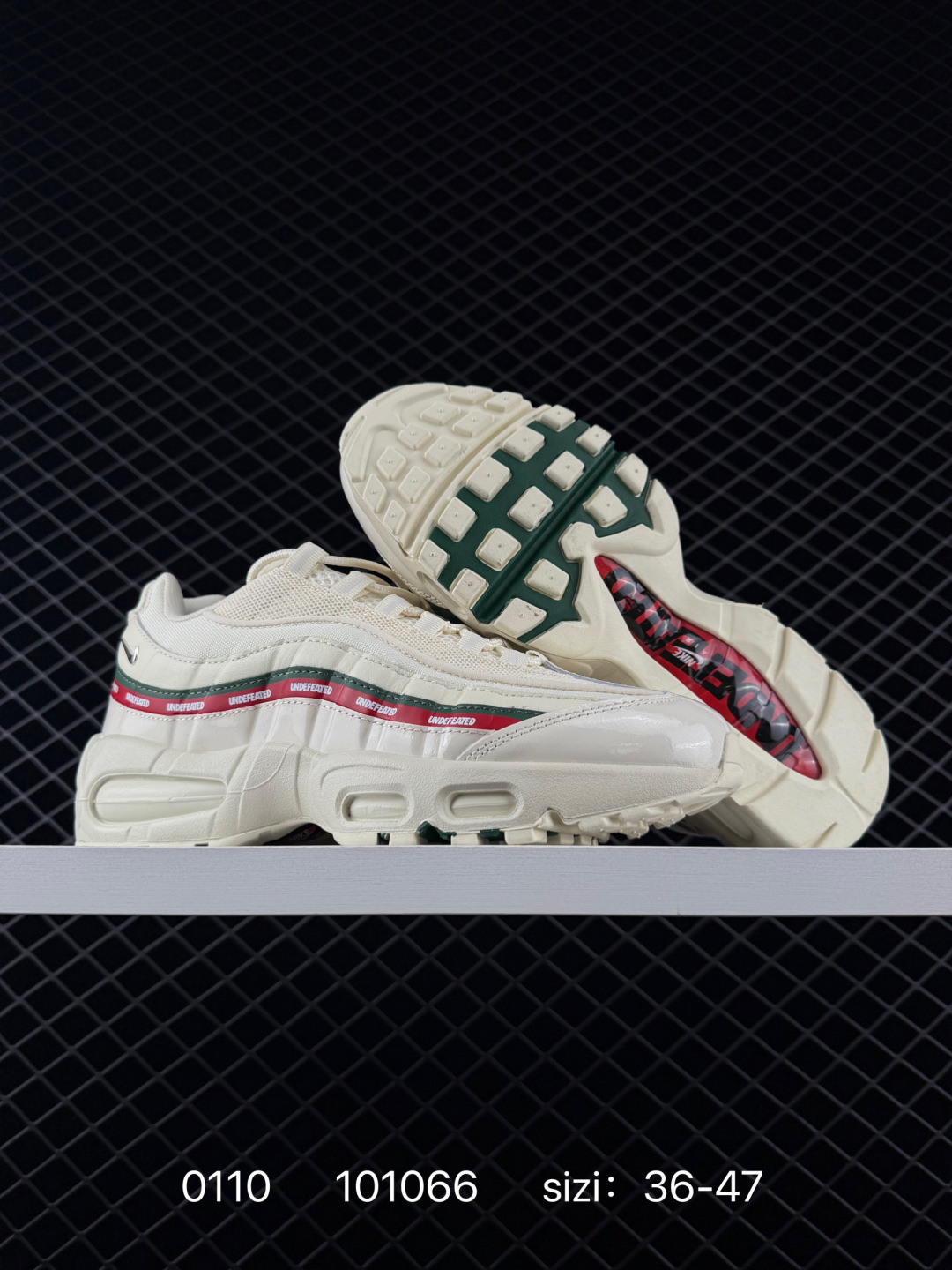 UNDEFEATED x Nike Air Max 95 White 36 4 — 1:1 Replica For Sale