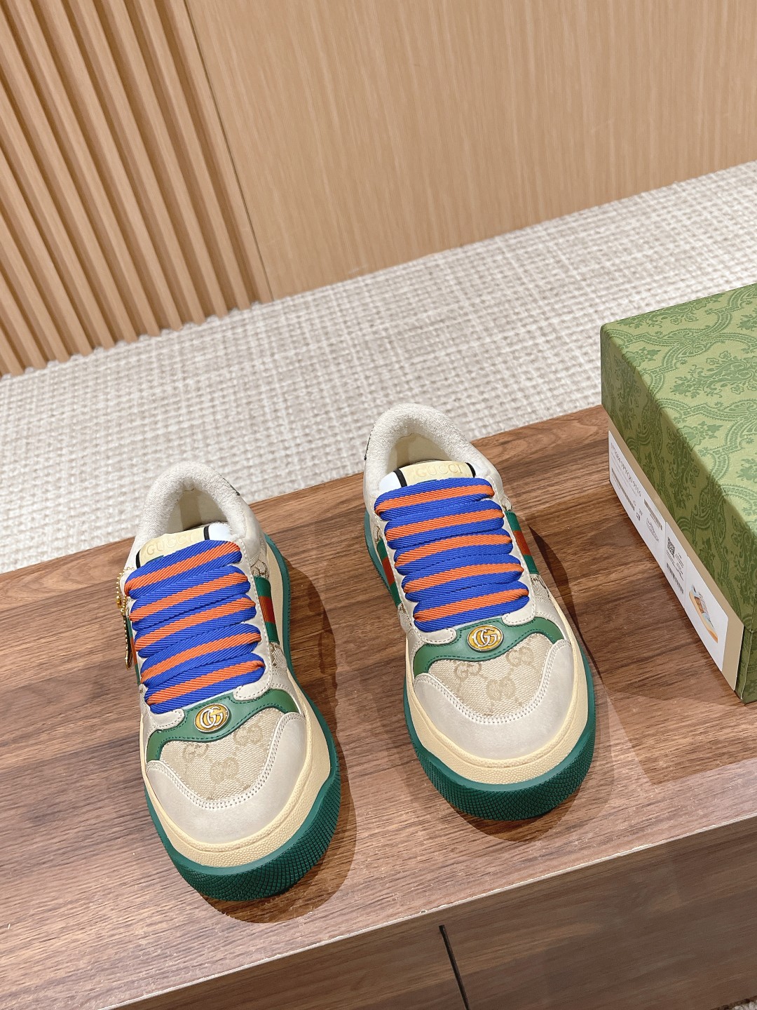 Gucci women's shoes # 𝙂𝙪𝙘𝙘𝙞 𝘿𝙤𝙪𝙗𝙡𝙚 𝙎𝙘𝙧𝙚𝙚𝙣𝙚𝙧 — 1:1 Replica For Sale