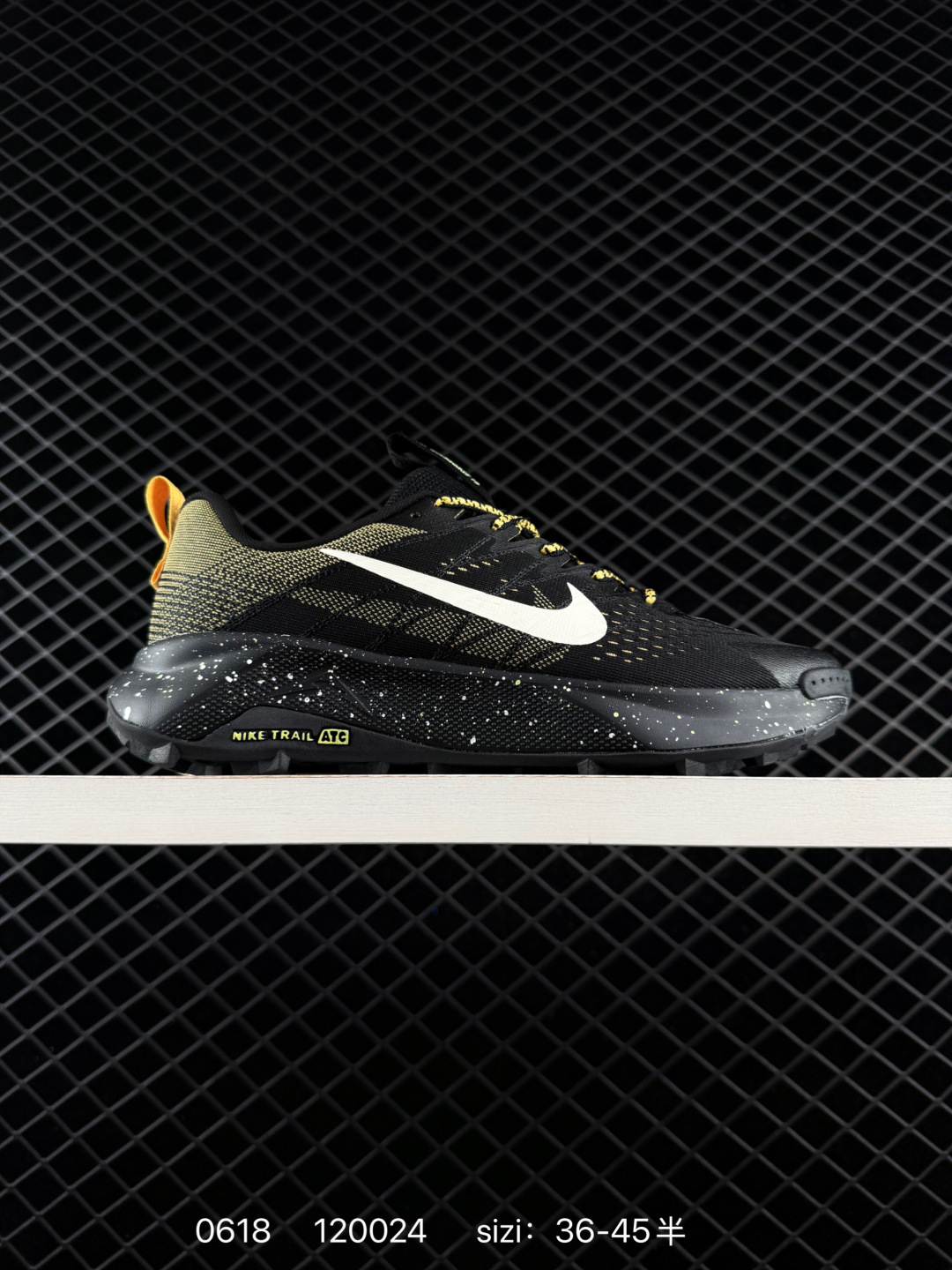 Nike ReactX Wildhorse 10 FV2338-015 Black Gold White EU 36-45 Trail Shoe Unisex BS-70711