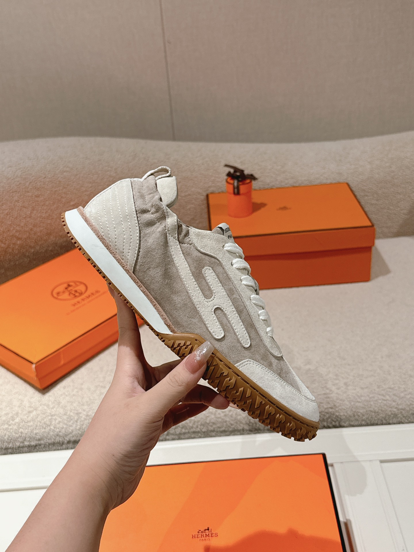 Hermes shoe Please contact the homepage for this multi-color detailed picture and real-life video — Premium Replica