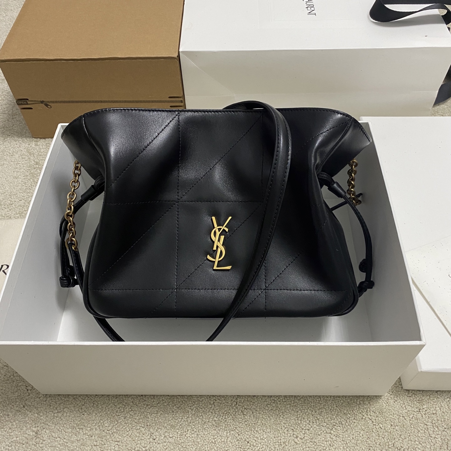 YSL bag YSL Jamie 4 3 large po tote OK tote 22bag — 1:1 Replica For Sale