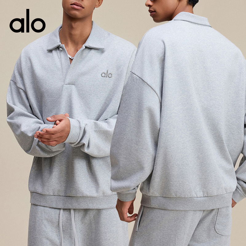 Alo Men’s Tops aloyoga polo — AAA Quality Replica