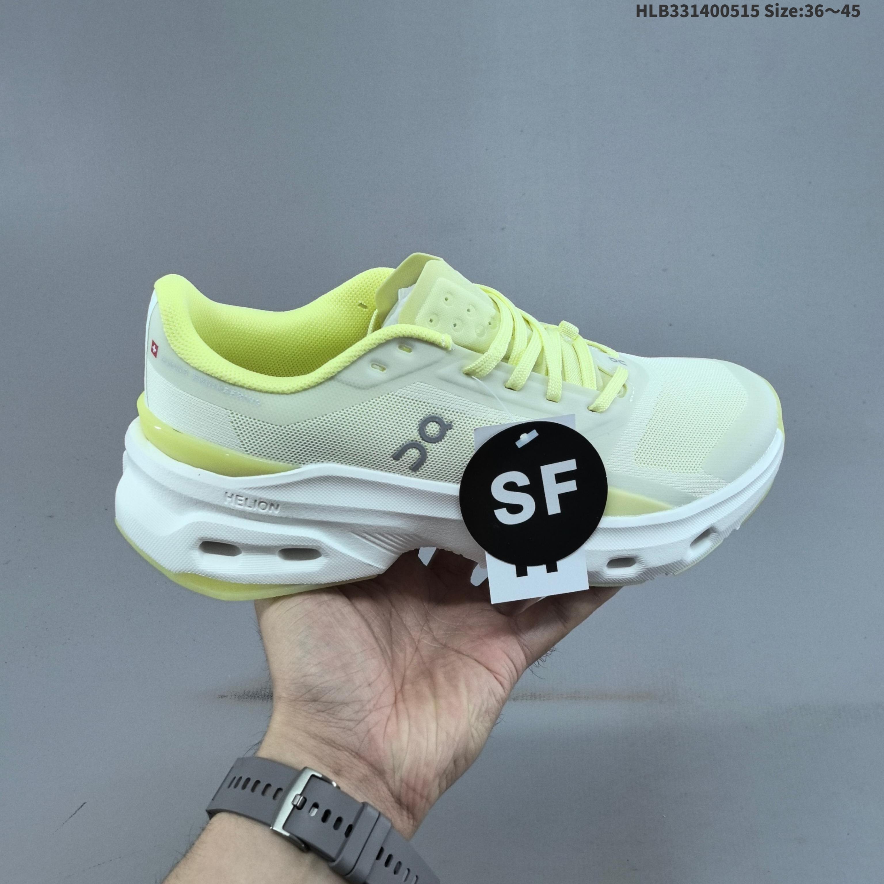 On Running Cloudpulse 2 Pale Lime White EU 36-45 Running Shoe Running Sneakers Unisex BS-69553
