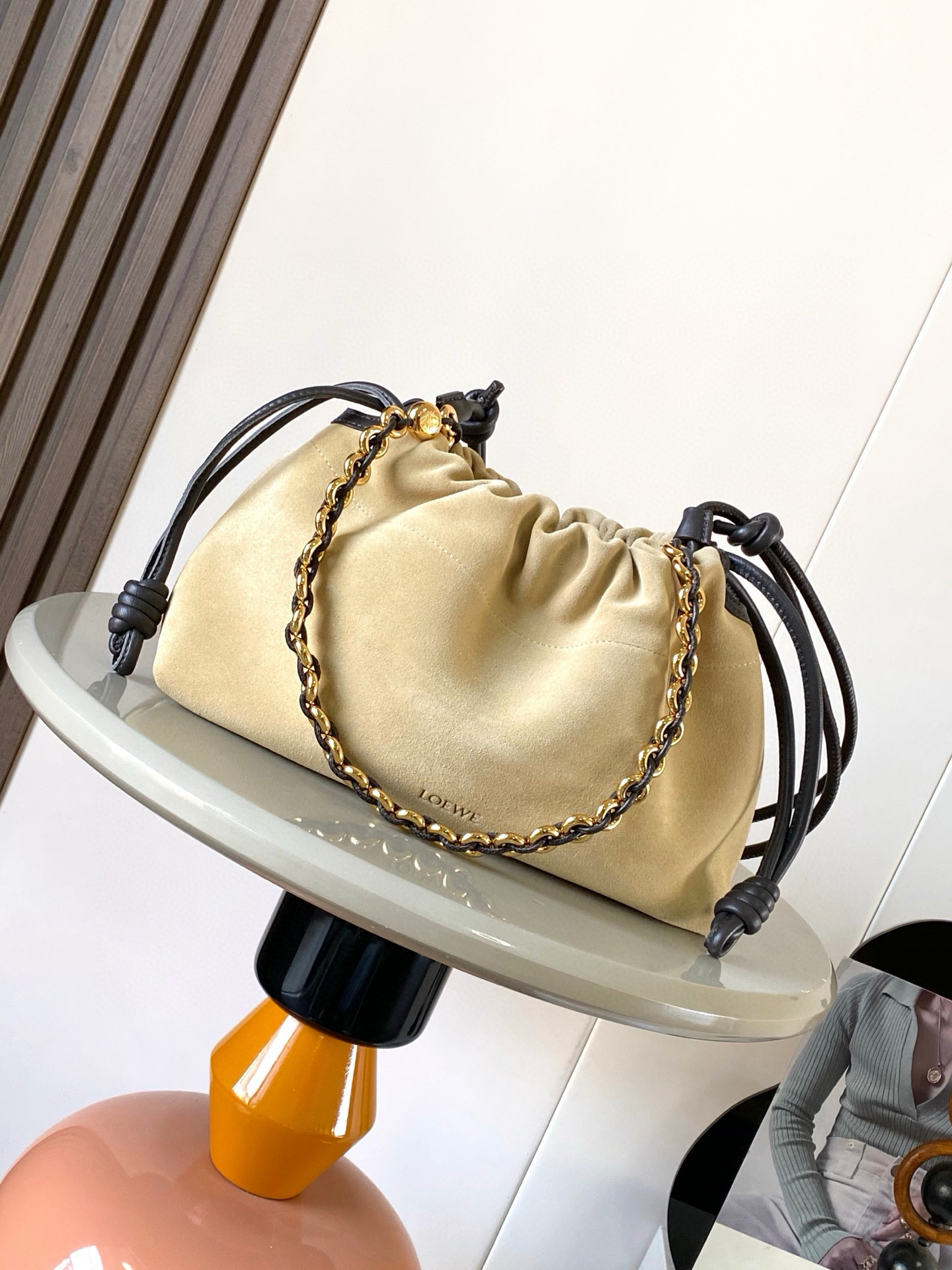 LOEWE bag LOEWE Flamenco Purse ＊ ＊ ＊ Anagram ＊ ＊ ＊ LOE WE — AAA Quality Replica