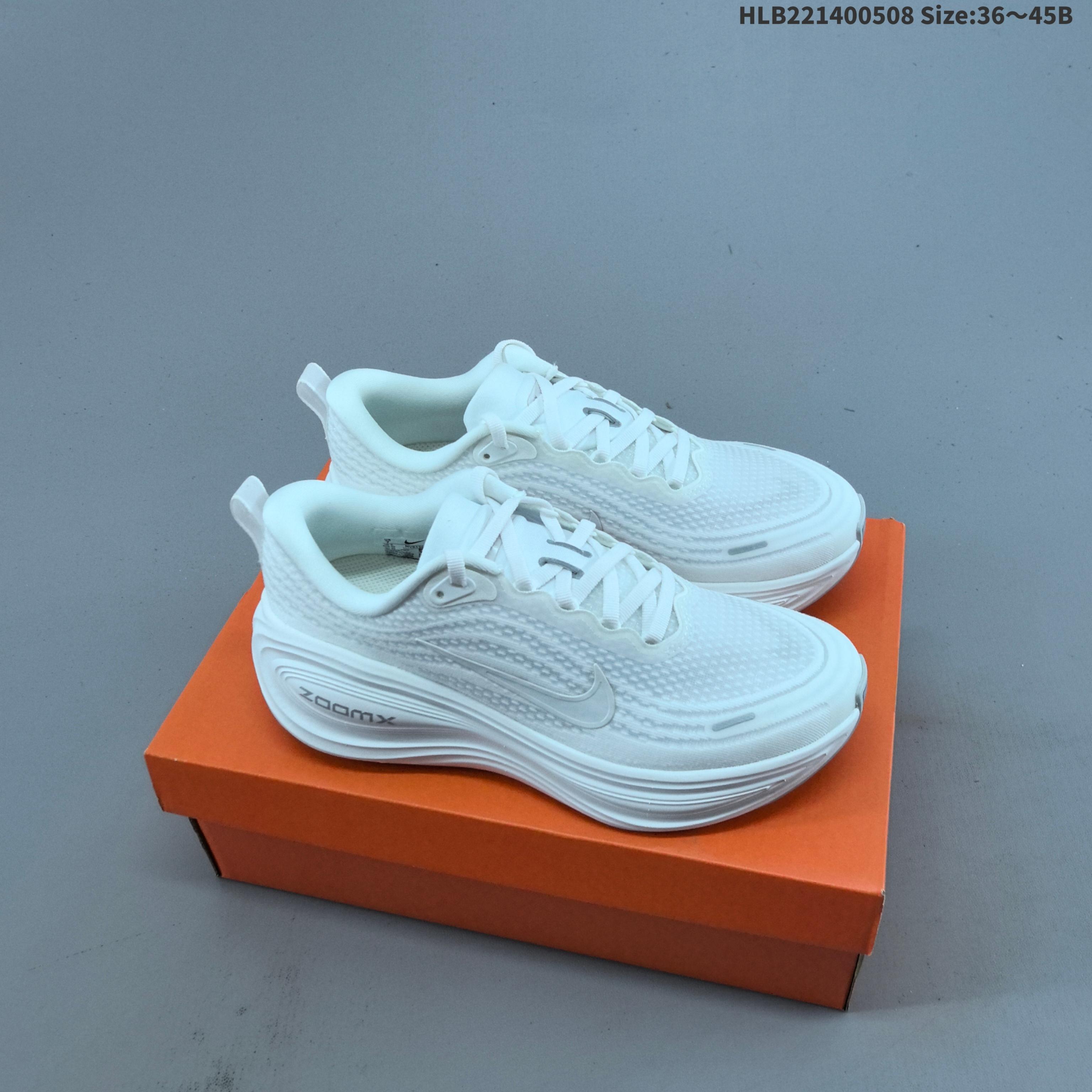 Nike Vomero Plus ReactX Air Zoom White Black EU 36-45 Running Shoe Unisex BS-68107