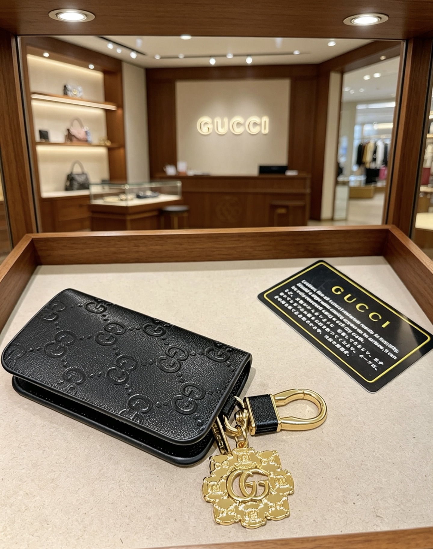 Gucci Jewelry New Release 𝐆𝐮𝐜𝐜𝐢 Keychain New Charm Anger Forest G Keychain — 1:1 Replica