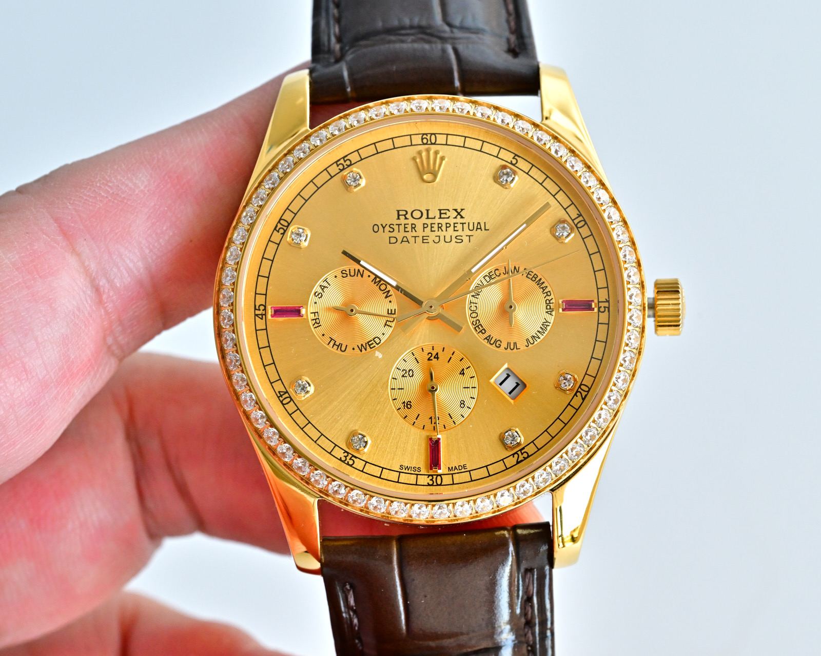 Orologio da polso Rolex Oyster Perpetual Datejust Oro