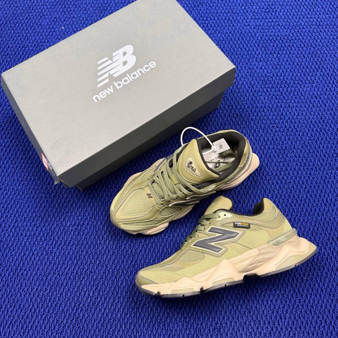 New Balance 9060 U9060ORC Olive Green Dark Grey Beige Black EU 40 Sneaker Men s BS-87103