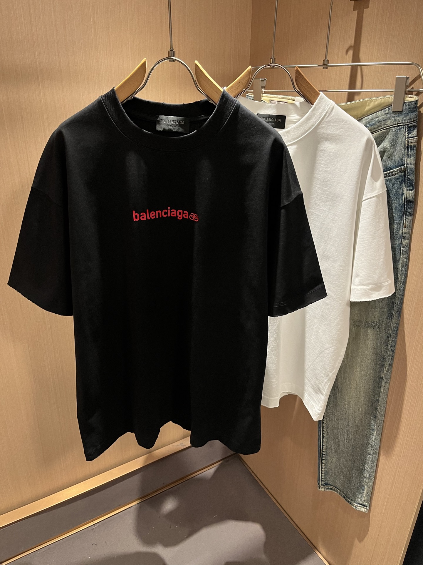 BALENCIAGA men BALENCI*GA * 2026 T logo 260g Series M-3 XL — Premium Replica