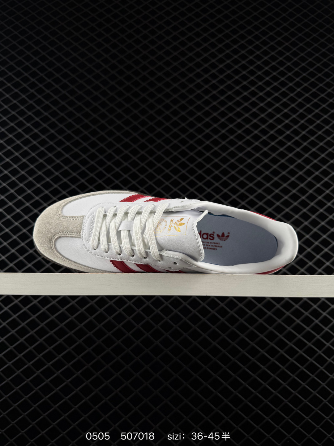 Adidas Originals Gazelle Indoor B75807 36 — AAA Quality Replica