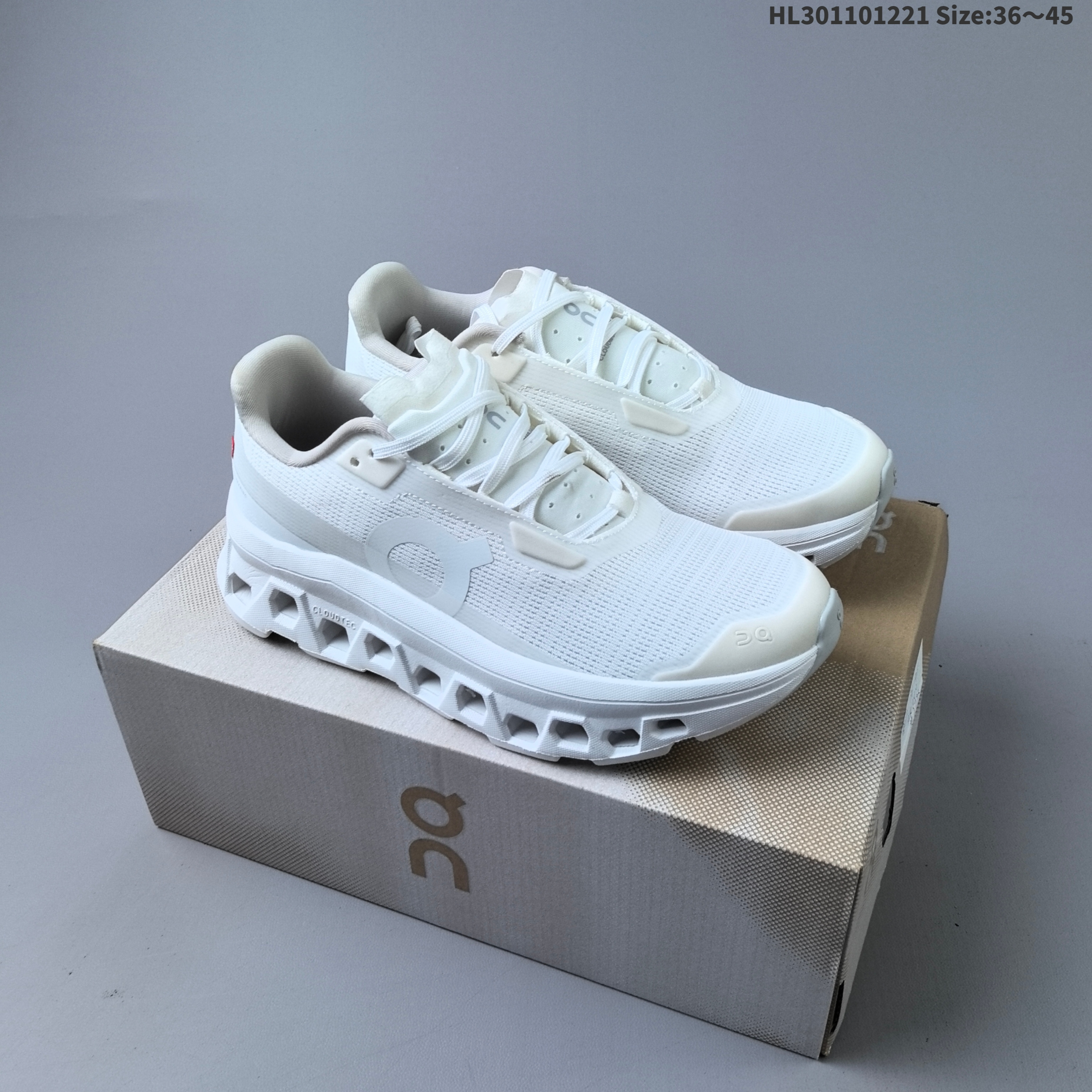 On Cloudmonster Paf White Light Blue EU 36-45 Running Shoe Running Sneakers - Unisex BS-69734