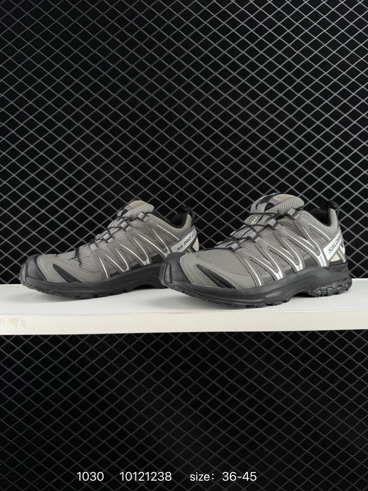 Salomon XA PRO 3D Grey Black Silver EU 36-45 Trail Shoe Trail Running Sneakers - Unisex BS-85942
