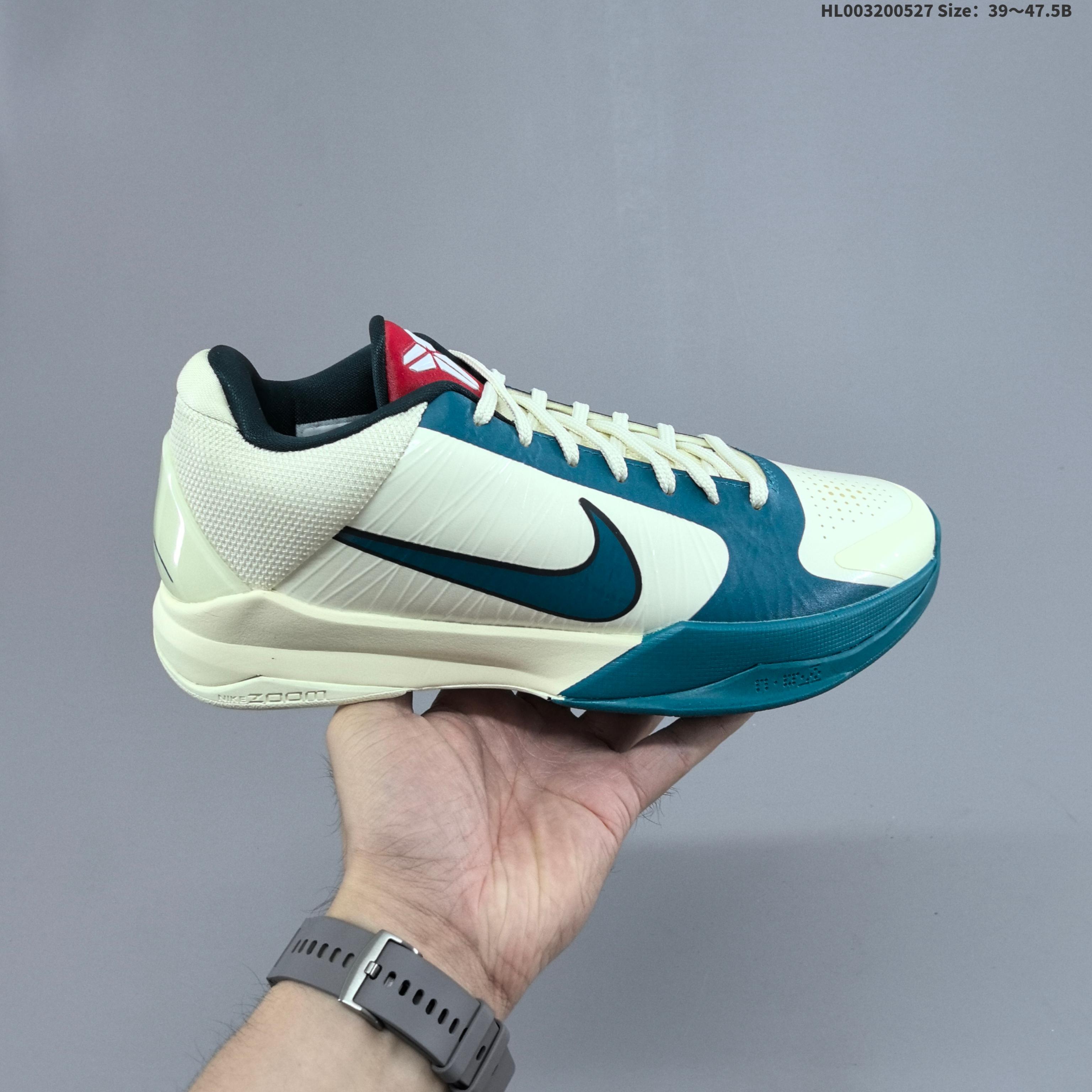 Caitlin Clark x Nike Kobe 5 Protro "Coconut Milk/Bright Spruce" x 5 — Premium Replica