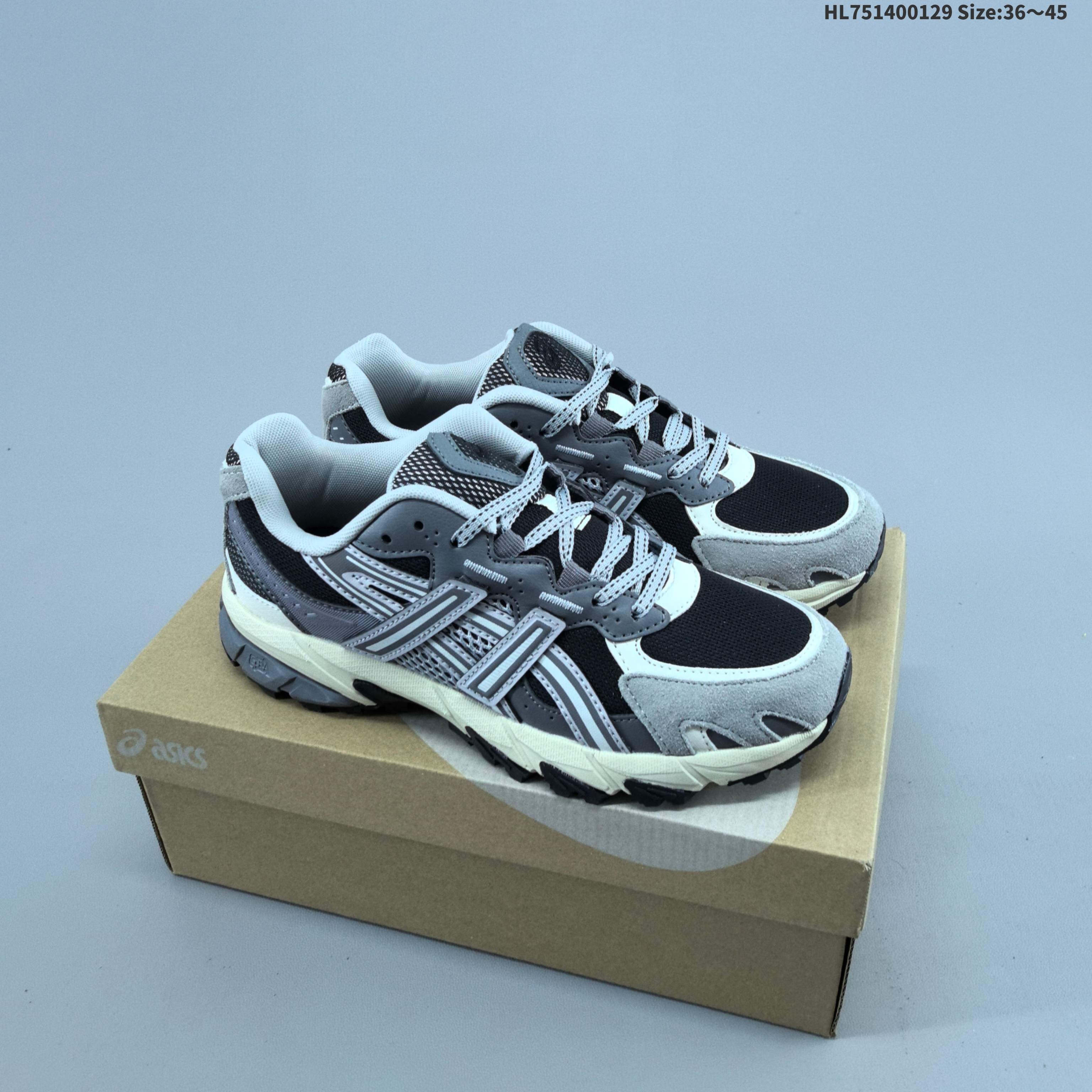 ASICS GEL-SONOMA TR Black Grey Cream EU 36-45 Trail Shoe Trail Running Sneakers - Unisex BS-69029