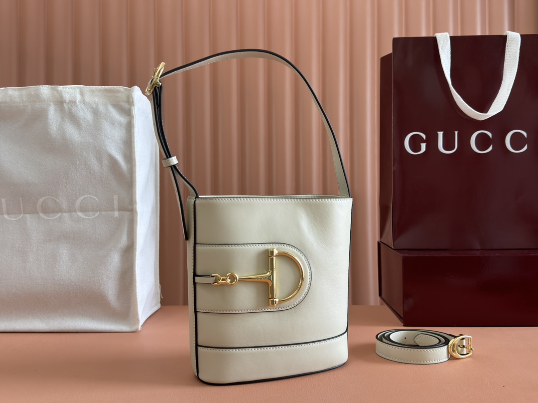 Gucci bag Equipped with a full set of packaging at the counter] Gucci 73 series mini bucket bag — 1:1 Replica For Sale
