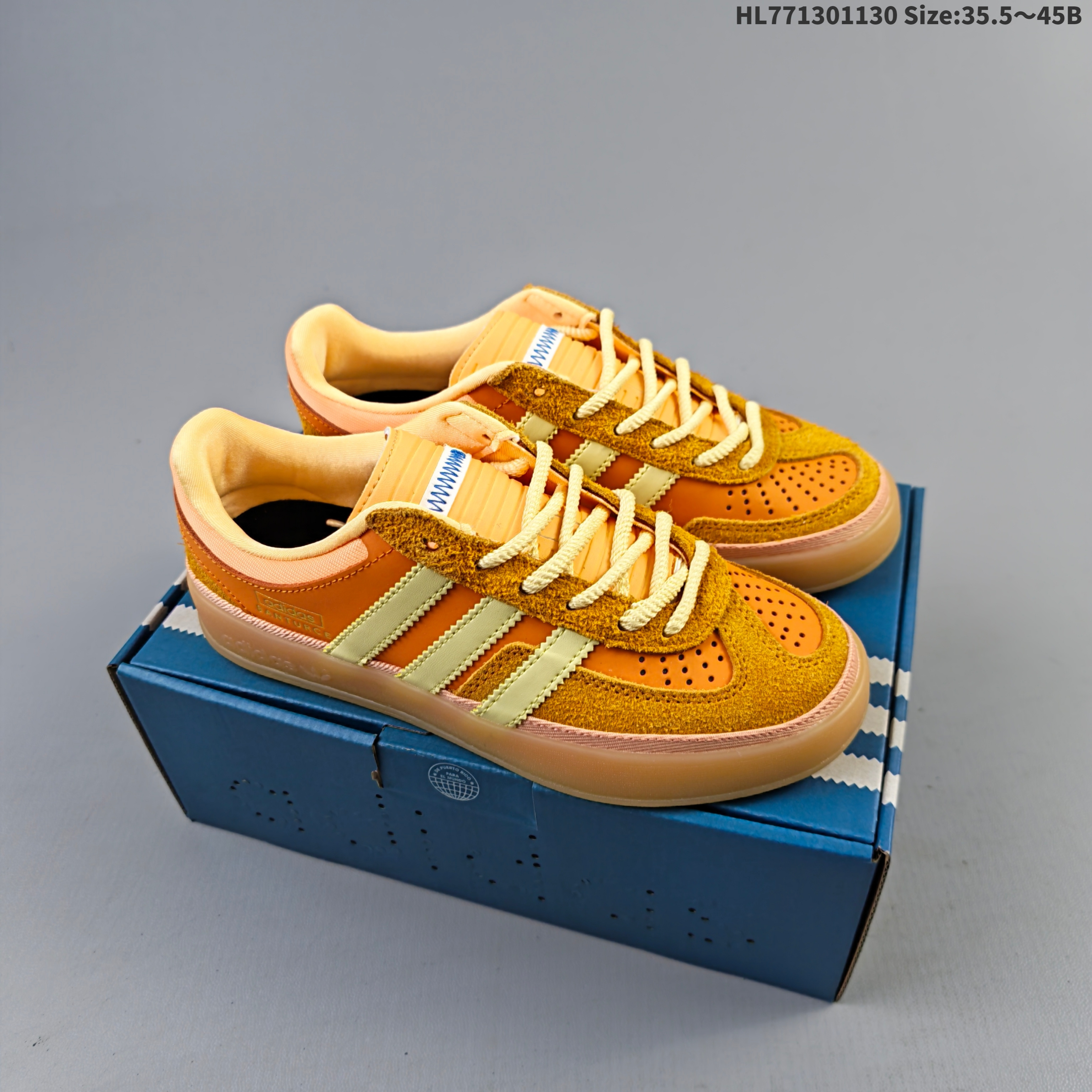 Bad Bunny x Adidas Originals Gazelle I Ndoor:JS5050:36.5 37 3 — 1:1 Replica For Sale