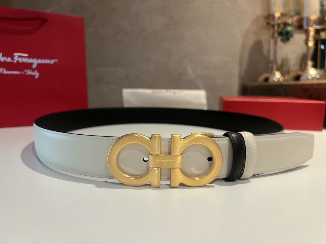Ремень Ferragamo - Salvatore FerragamoМужской 3 5см