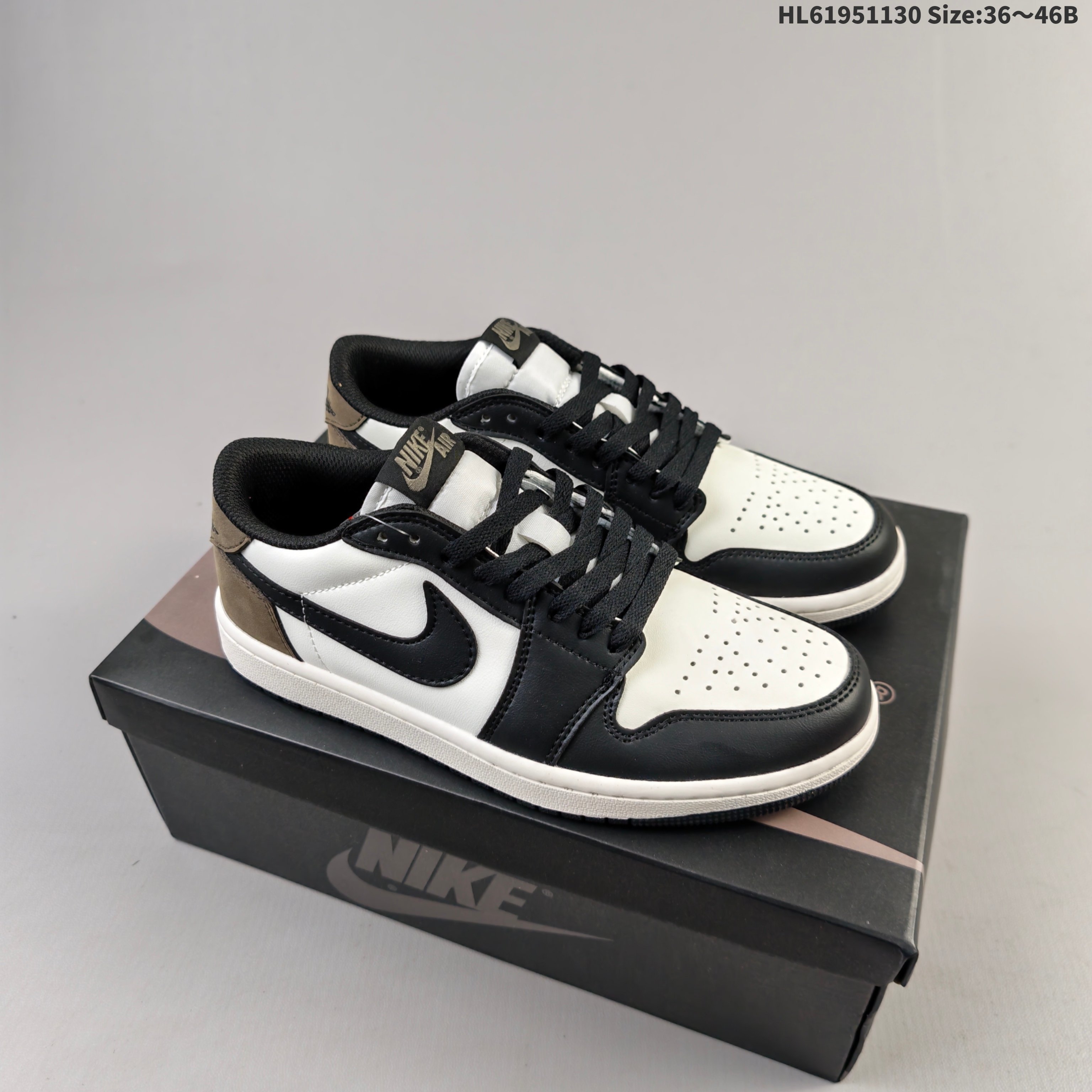 Air Jordan 1 Low OG "Mocha" AIR JORDAN 1 aj1 1 Swo — AAA Quality Replica