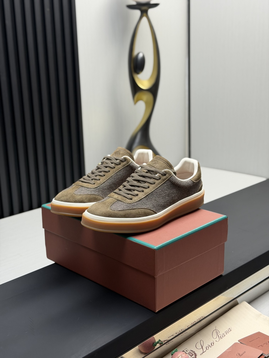 LP women's shoes Factory Top quality LP ss24 couple model moral training shoes — Premium Replica