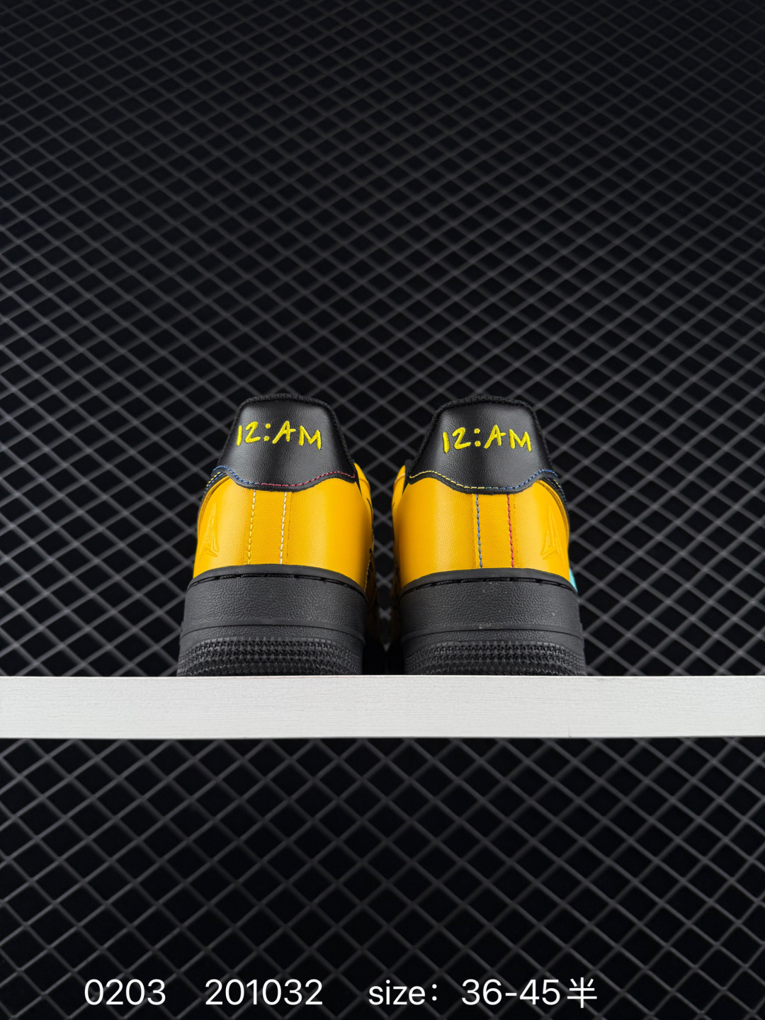 Nike Air Force 1 07 Low GX Yellow Black EU 36-45 Lifestyle Unisex BS-72838
