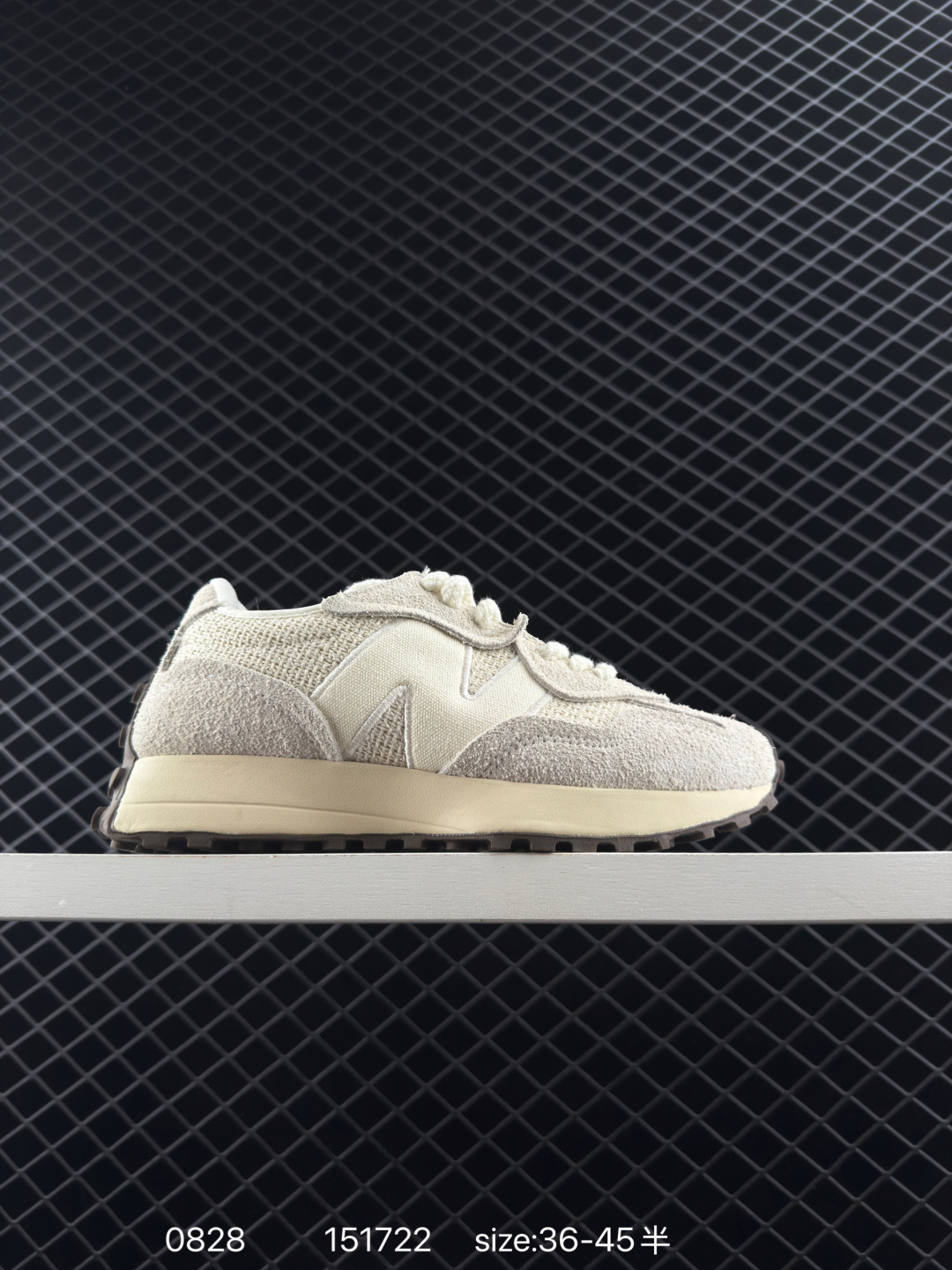 New Balance 327 Off White Light Gray Cream Dark Brown EU 36-45 Sneaker Unisex BS-82904