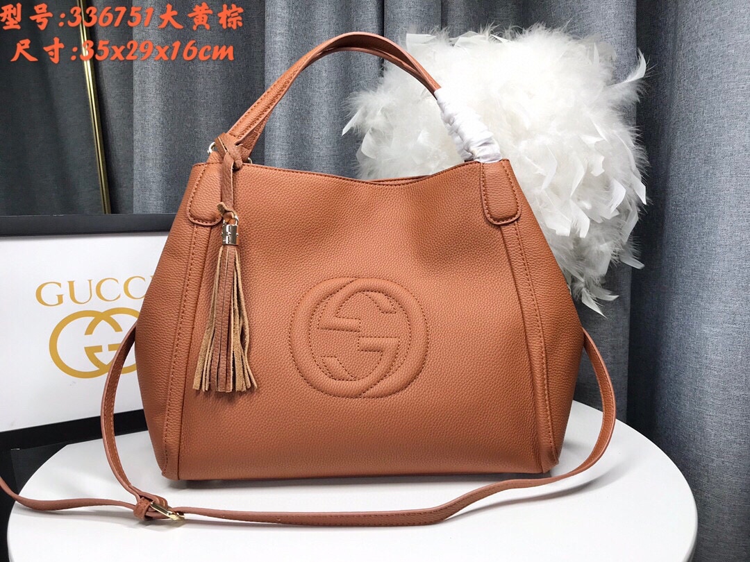 Gucci bag GUCCI SOHO】 282309 35 X 29 X 16 030230 — AAA Quality Replica